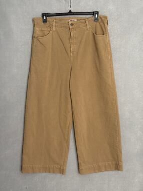 Ariat Ultra High Rise Jeans Wide-Leg in French Khaki Women's 34R NEW